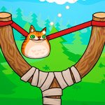 Premium Online Game Angry Cat Shot